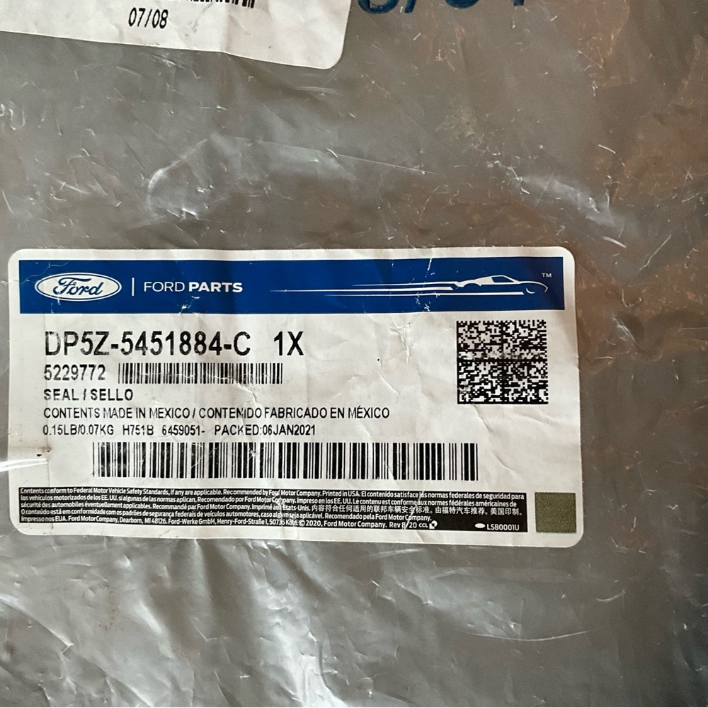 Lincoln MKZ Seal Roof Panel Opening